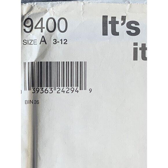 Simplicity Girls Sleepwear Sewing Pattern Sz 3-12 9400 - uncut - Picture 2 of 4